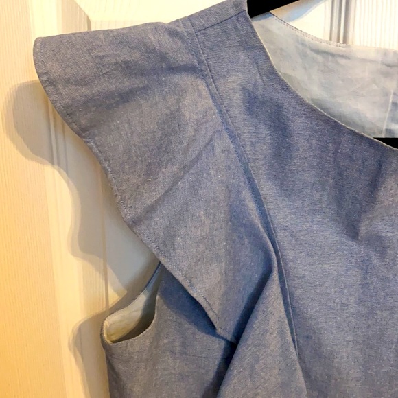 Viva Aviva Silk Organza ruffle top - Picture 5 of 5